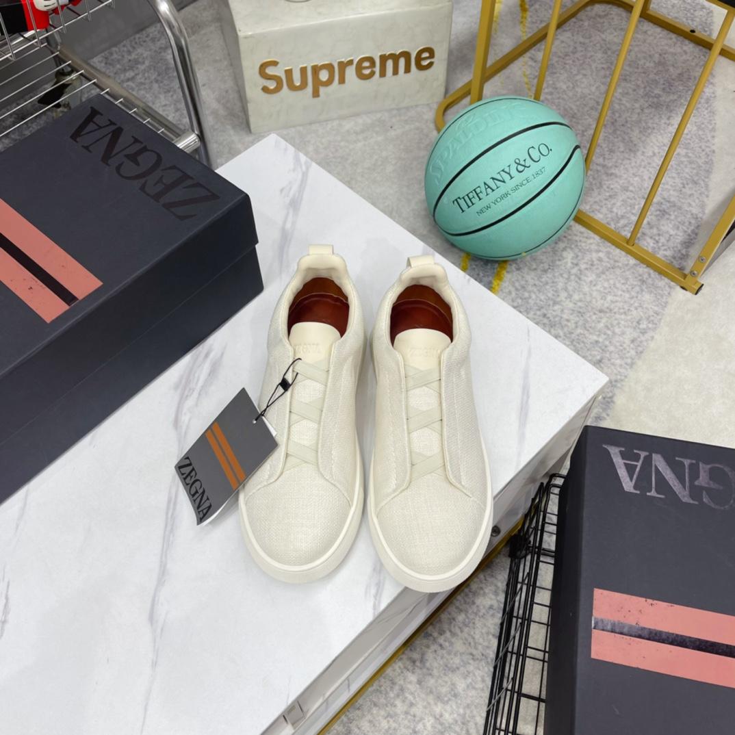 Zegna Triple Stitch Sneakers - EUR FASHION