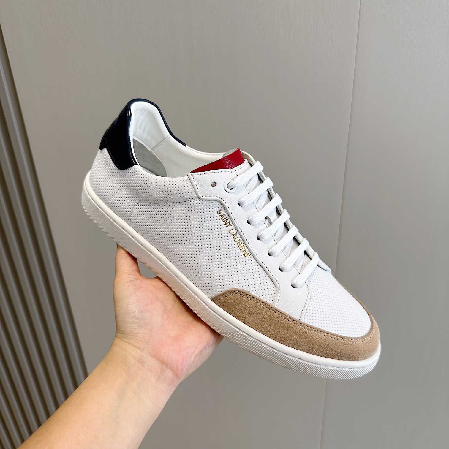 Saint Laurent Court Classic SL/10 Sneakers - EUR FASHION