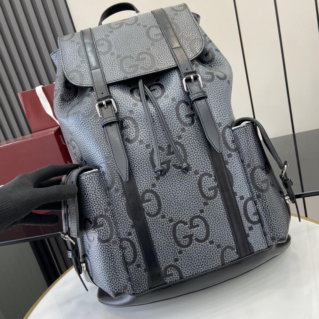 Gucci Large Jumbo GG Backpack - EUR FASHION