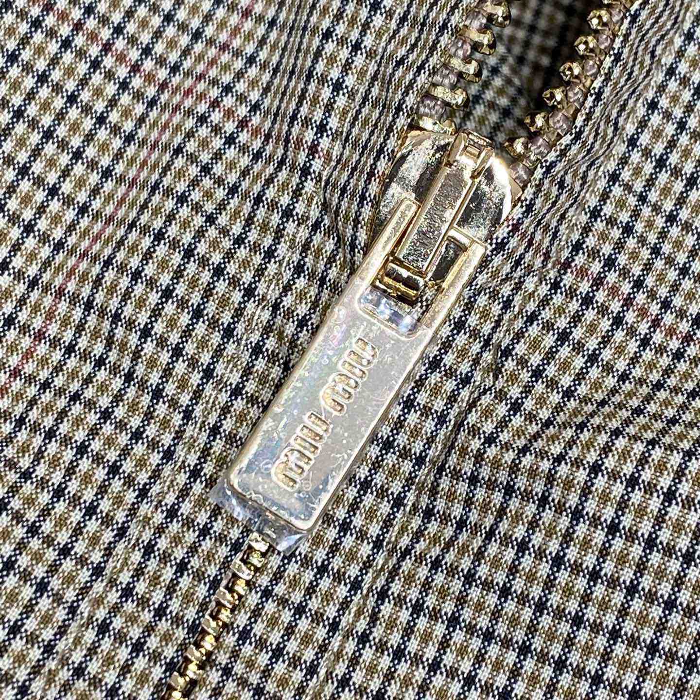 Miu Miu Technical Check Shirt - EUR FASHION