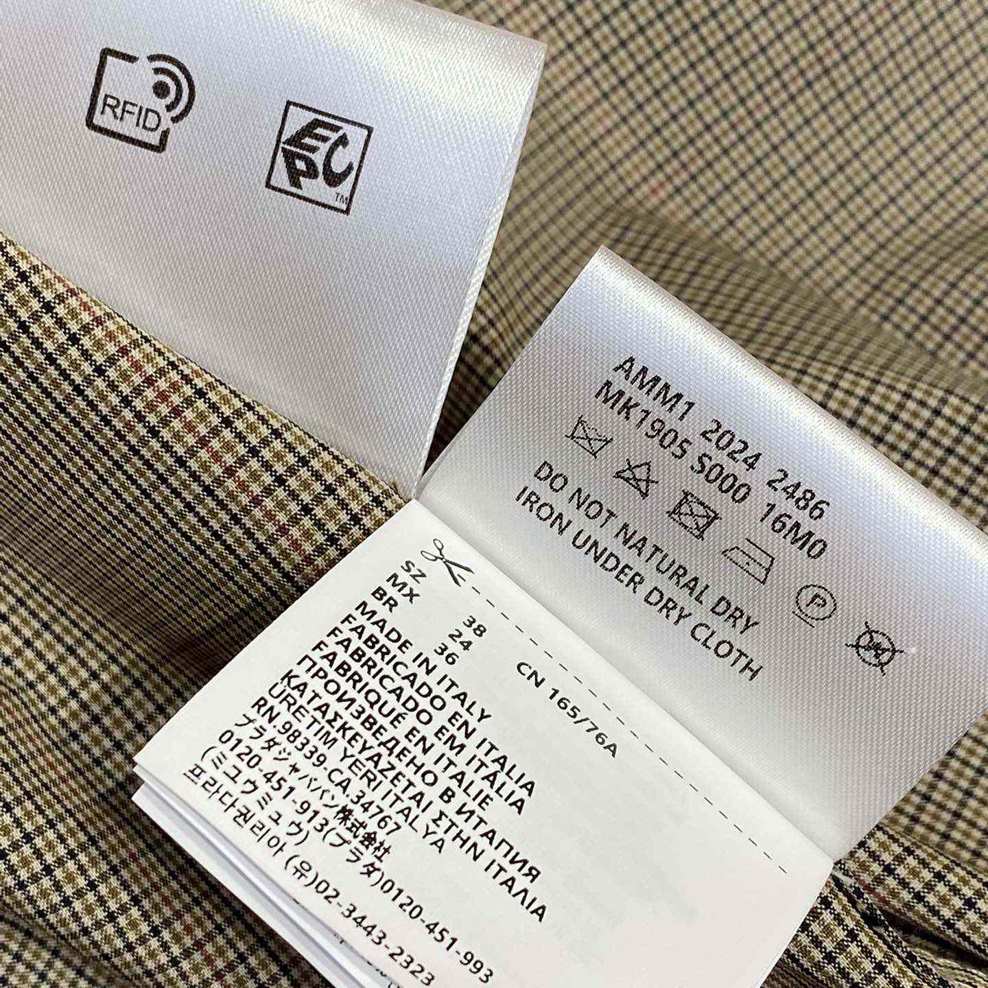 Miu Miu Technical Check Shirt - EUR FASHION