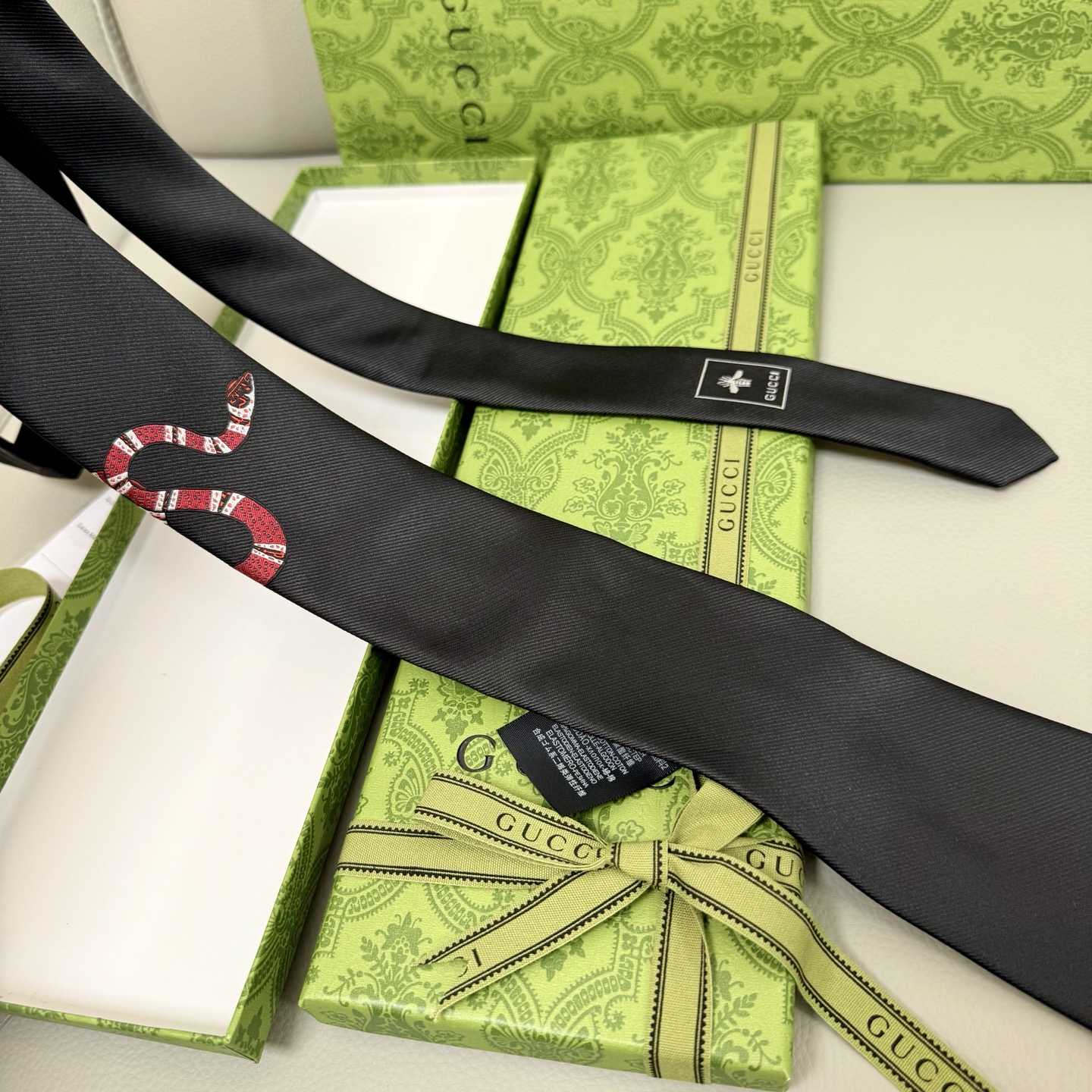 Gucci Silk Jacquard Tie - EUR FASHION