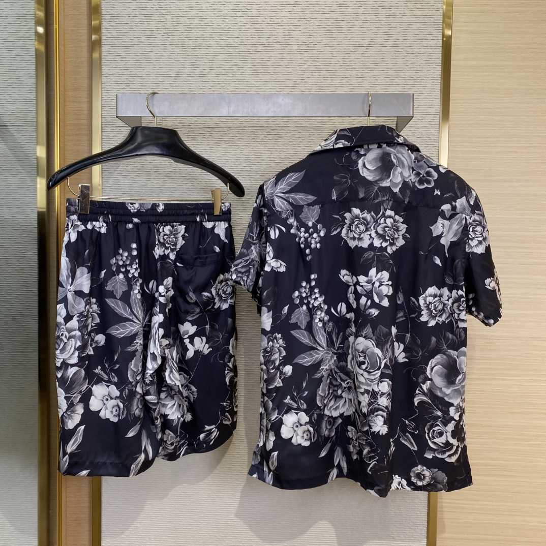 Dolce & Gabbana Floral-print Silk Shirt And Shorts - EUR FASHION