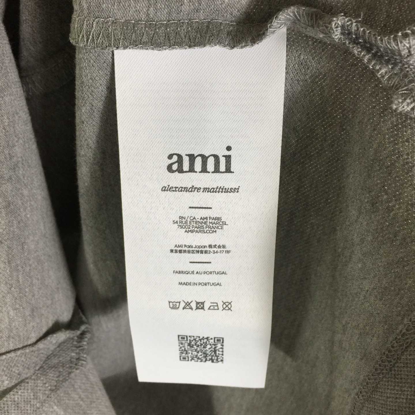 Ami Paris Ami De Coeur Embroidered Polo Shirt - EUR FASHION