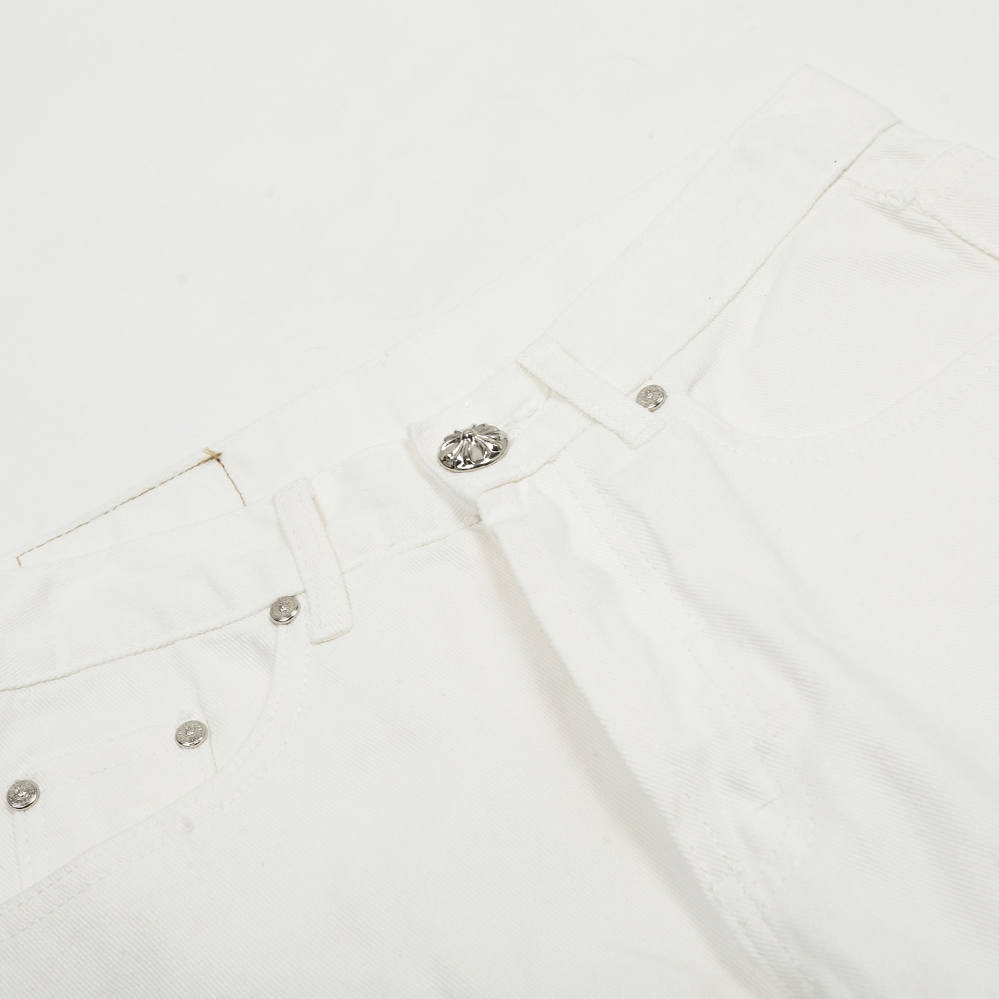 Chrome Hearts Cross Patch Jeans - EUR FASHION