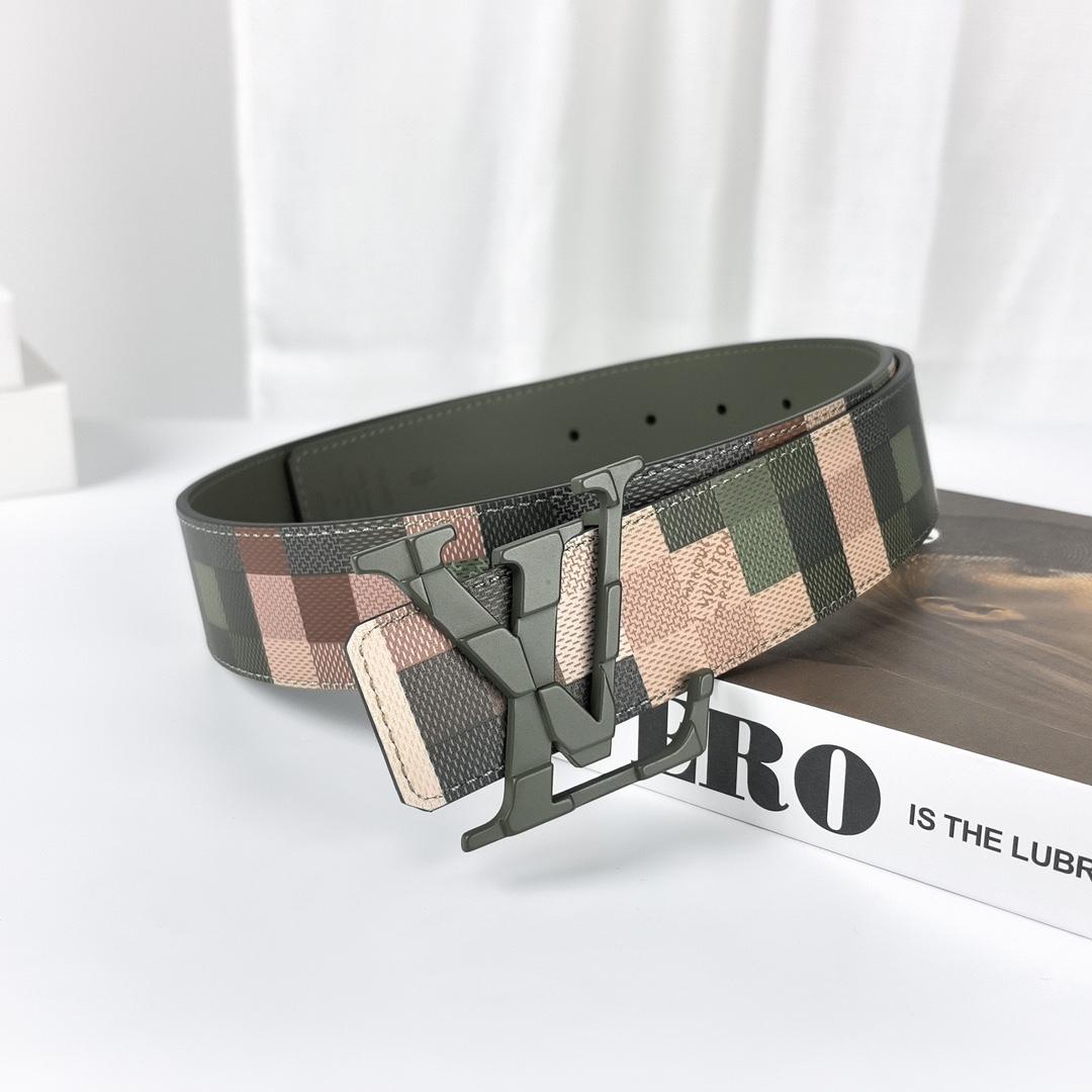Louis Vuitton LV Mega Pixel 40mm Reversible Belt - EUR FASHION