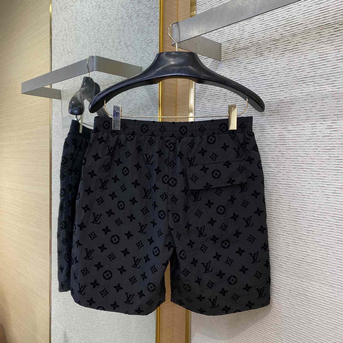 Louis Vuitton Flocked Monogram Shorts - EUR FASHION