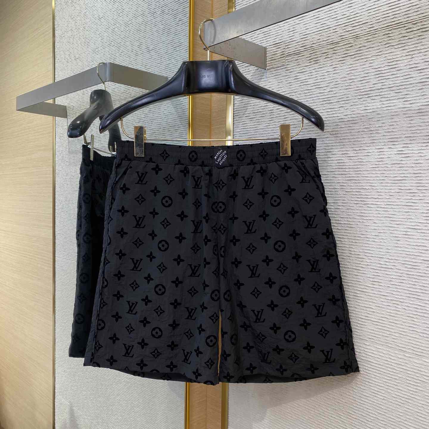 Louis Vuitton Flocked Monogram Shorts - EUR FASHION