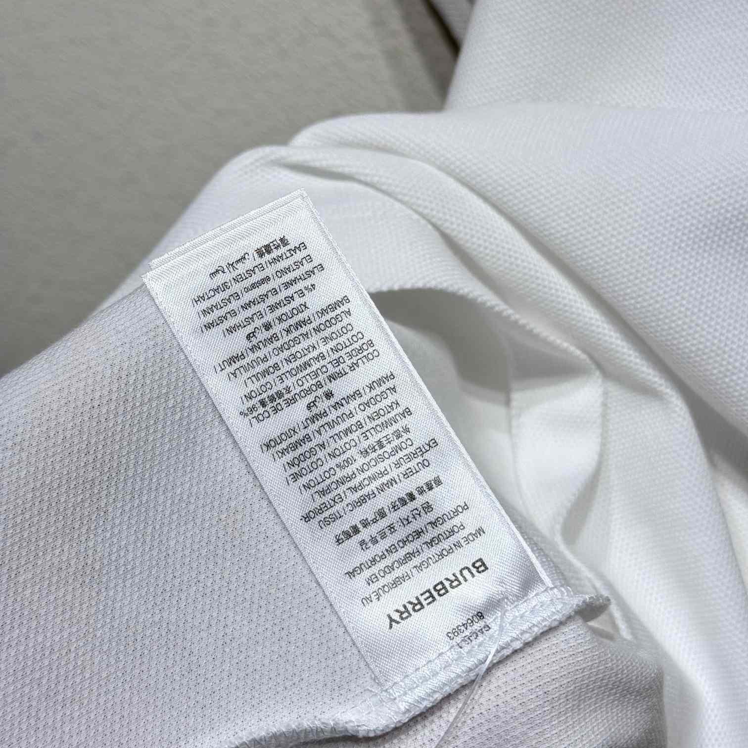 Burberry Cotton Polo Shirt - EUR FASHION