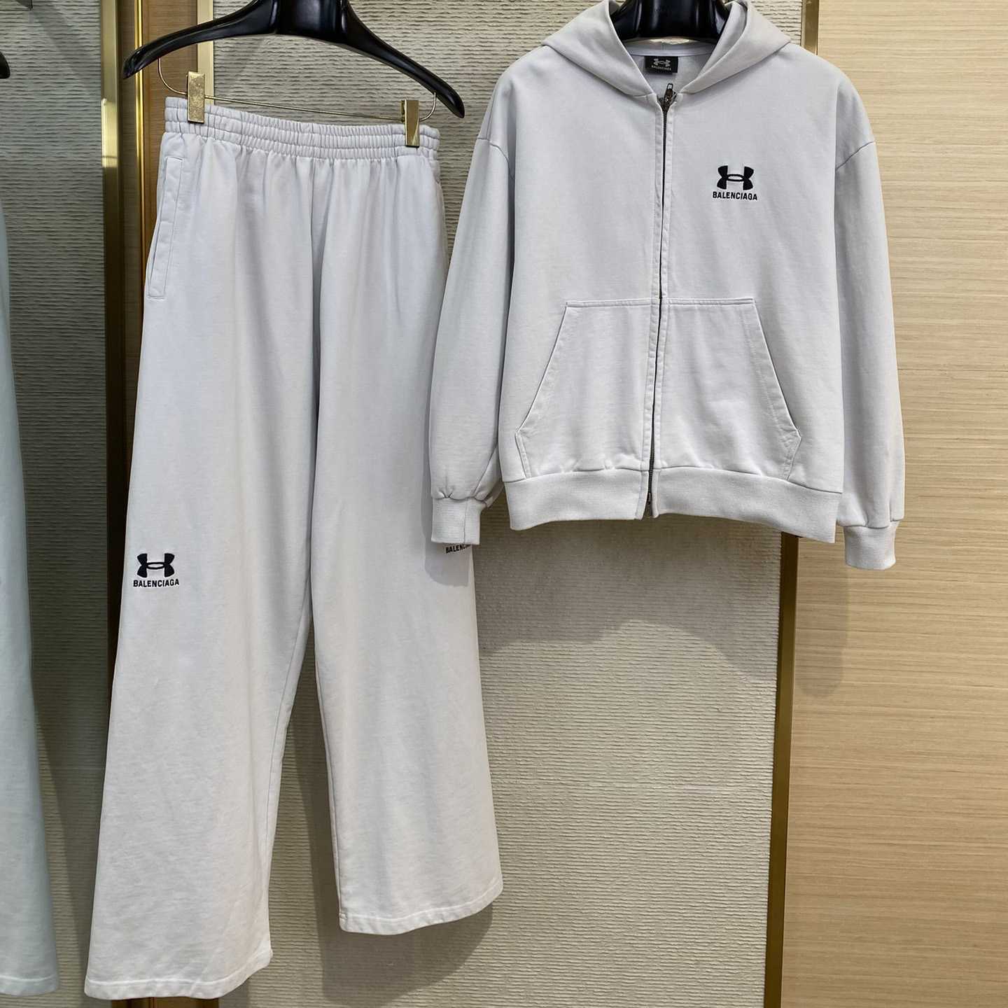 Balenciaga Under Armour® Zip-Up Hoodie And Sweatpants  - EUR FASHION