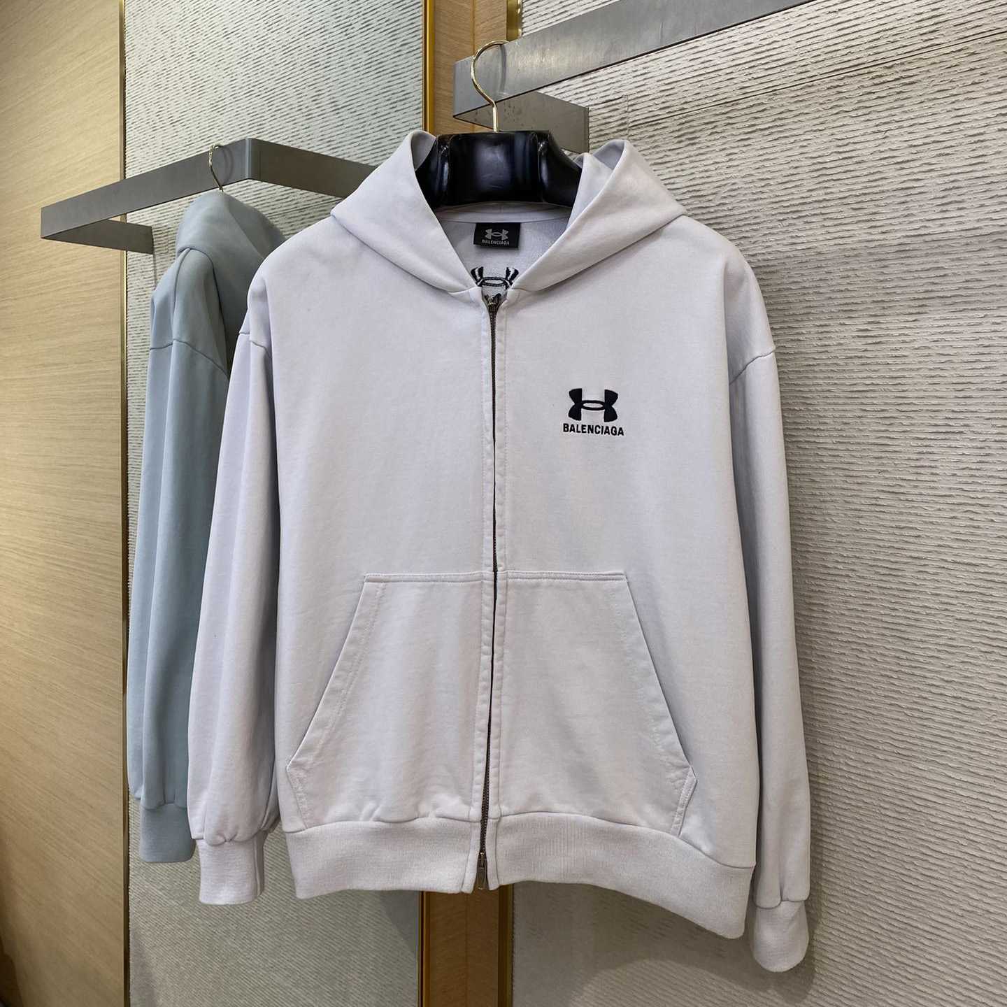 Balenciaga Under Armour® Zip-Up Hoodie And Sweatpants  - EUR FASHION