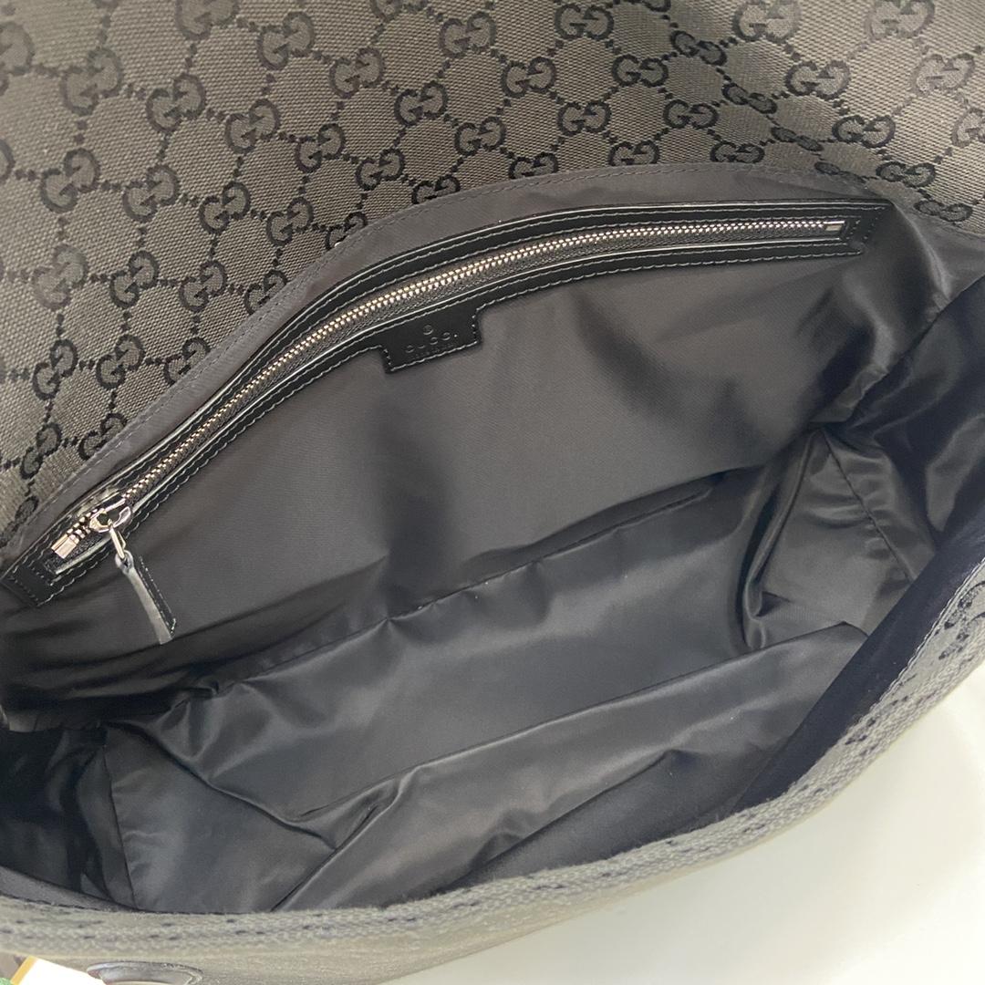 Gucci Medium GG Crossbody Bag With Web - EUR FASHION
