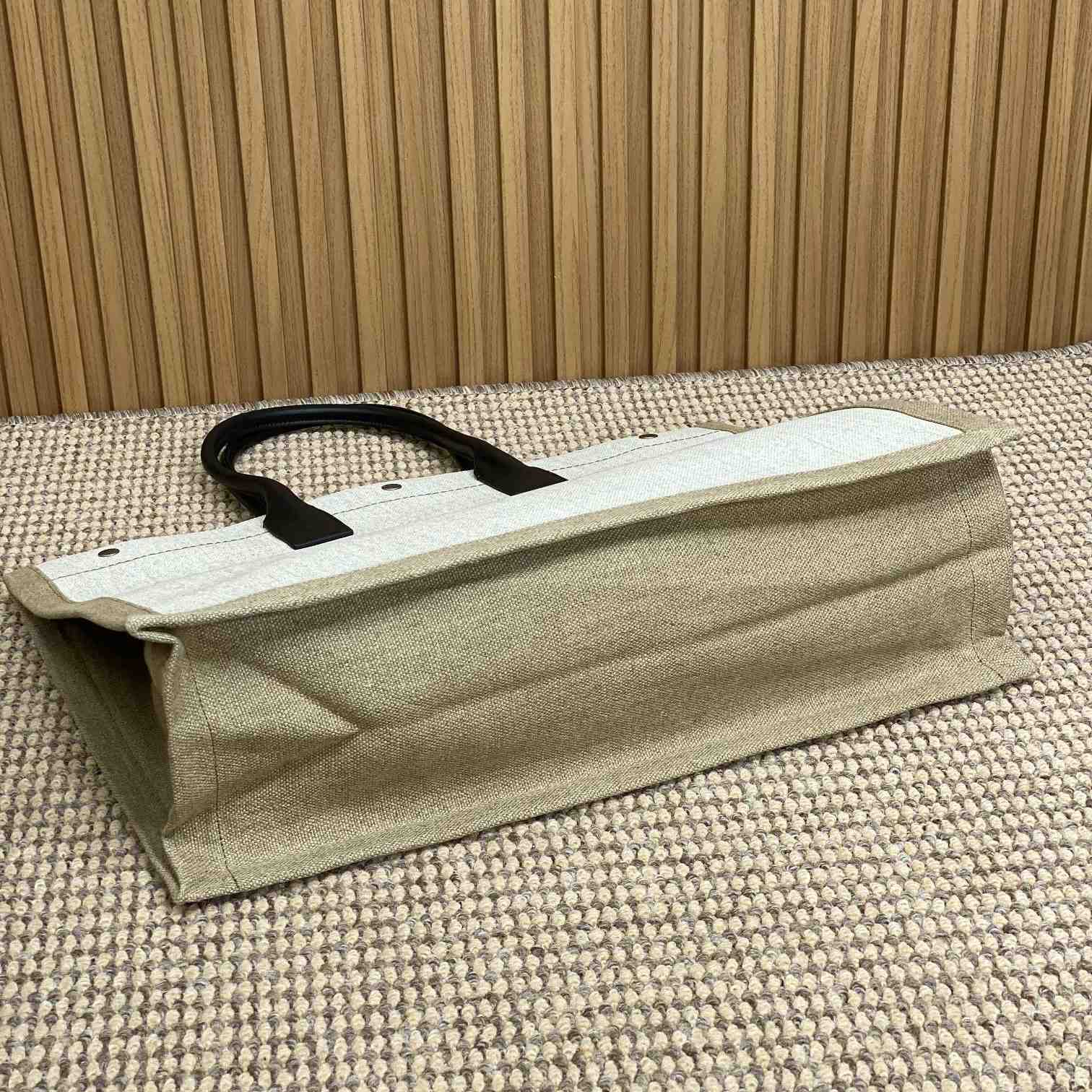 Saint Laurent Rive Gauche Tote In Canvas - EUR FASHION