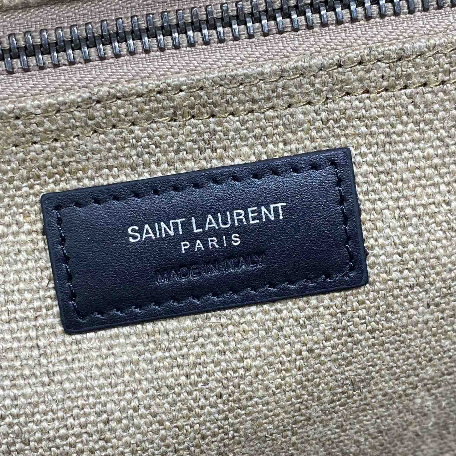 Saint Laurent Rive Gauche Tote In Canvas - EUR FASHION