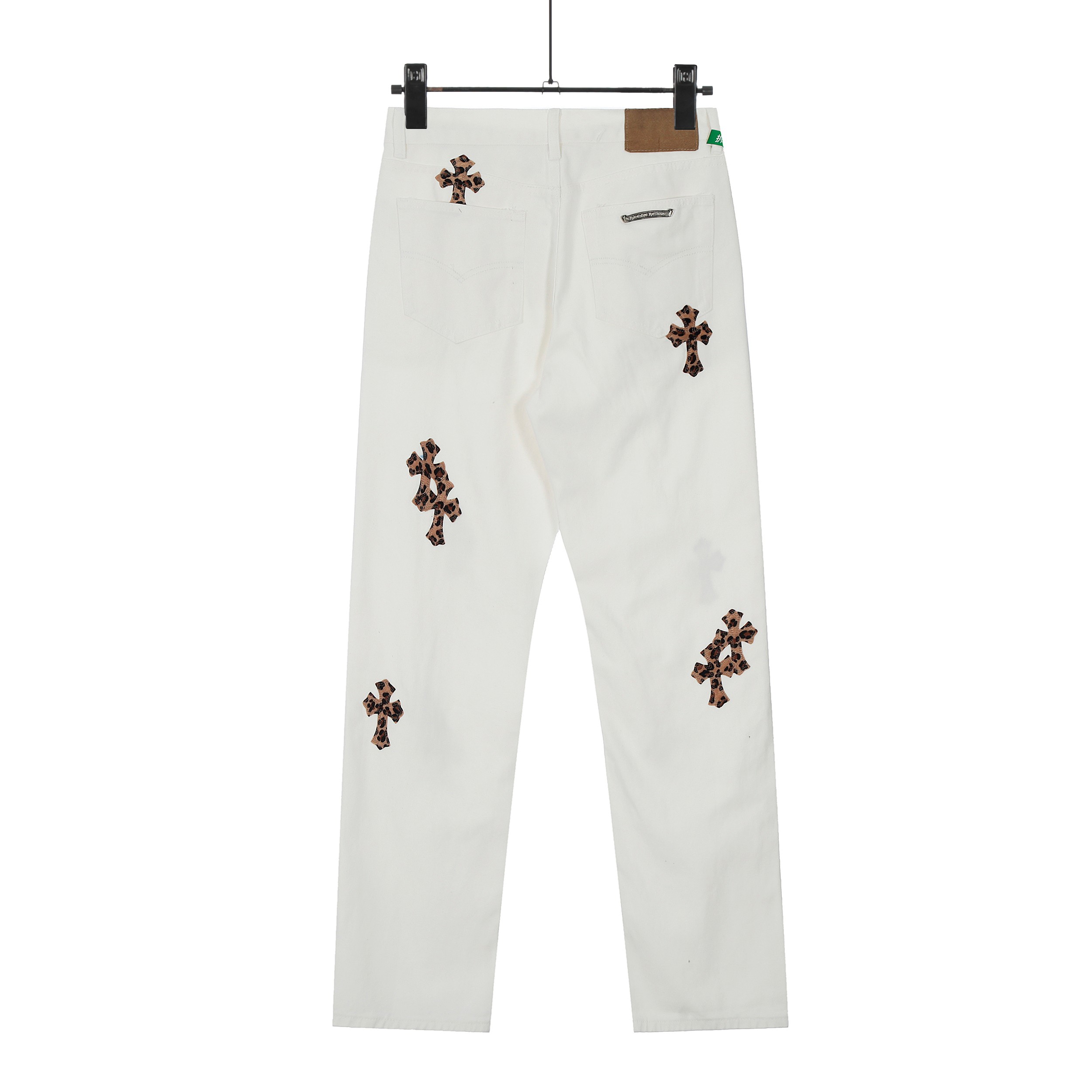 Chrome Hearts Cross Patch Jeans - EUR FASHION