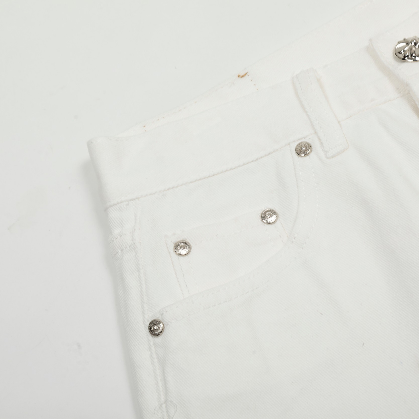 Chrome Hearts Cross Patch Jeans - EUR FASHION