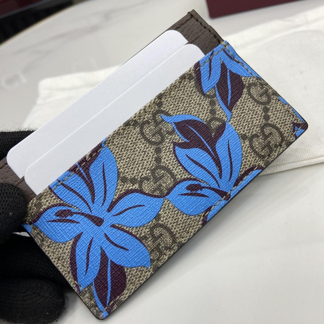 Gucci GG Printed Card Case Wallet - EUR FASHION