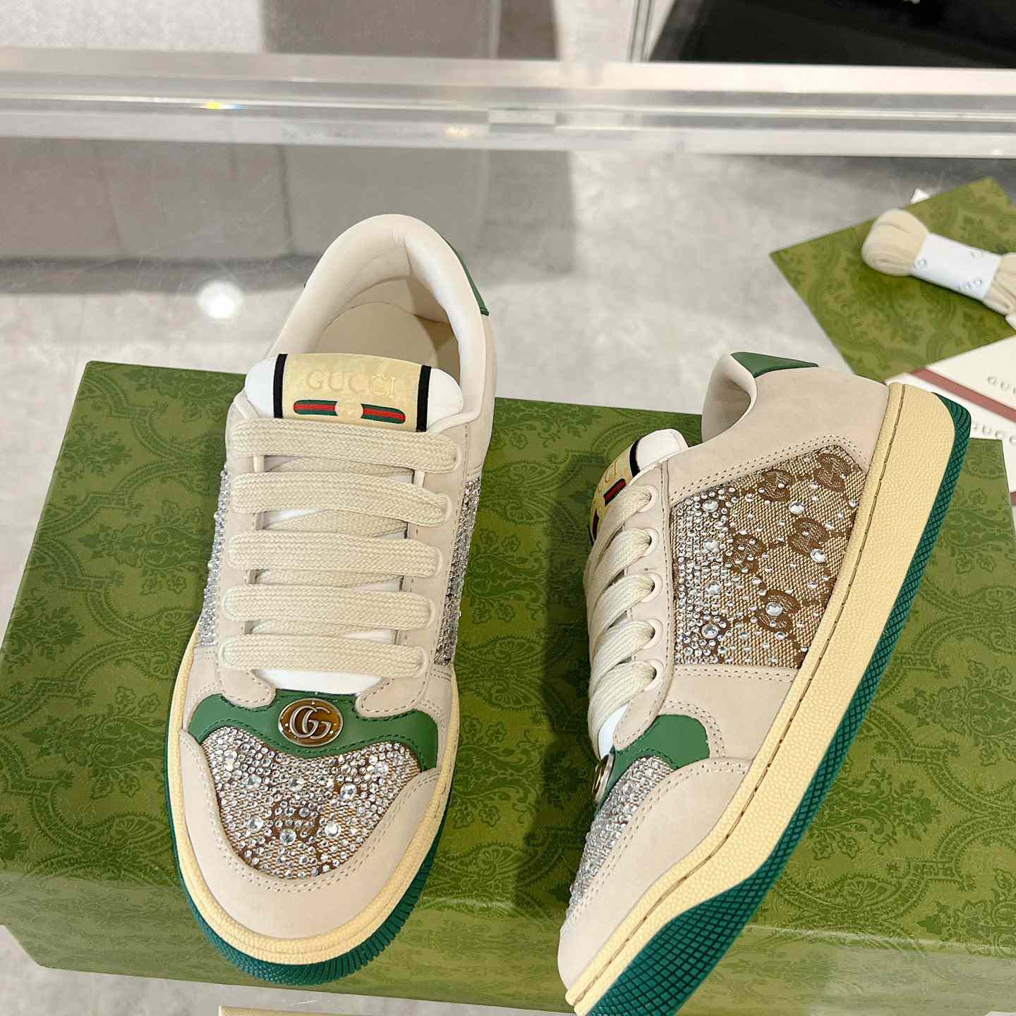 Gucci Women's Screener Sneaker - EUR FASHION