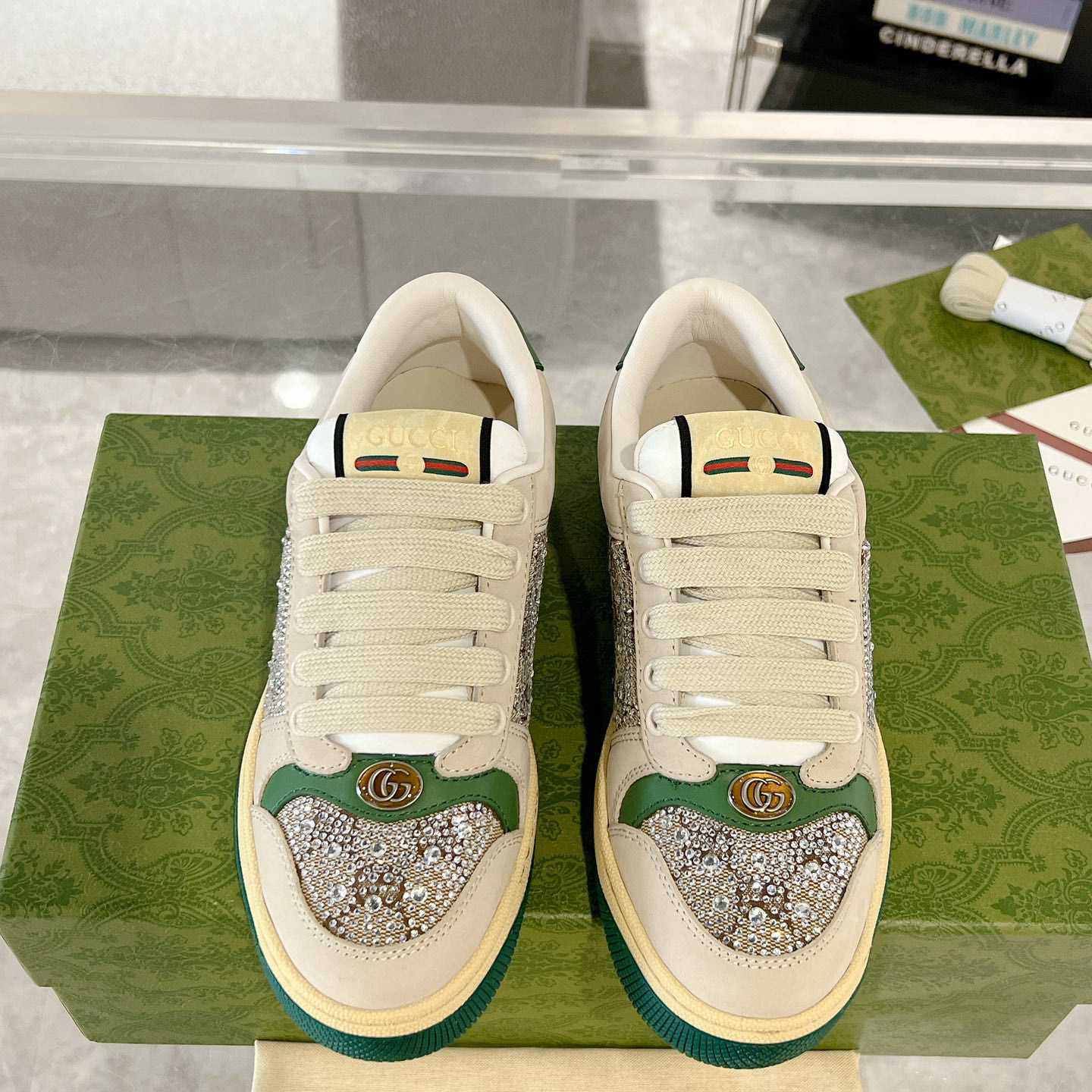Gucci Women's Screener Sneaker - EUR FASHION