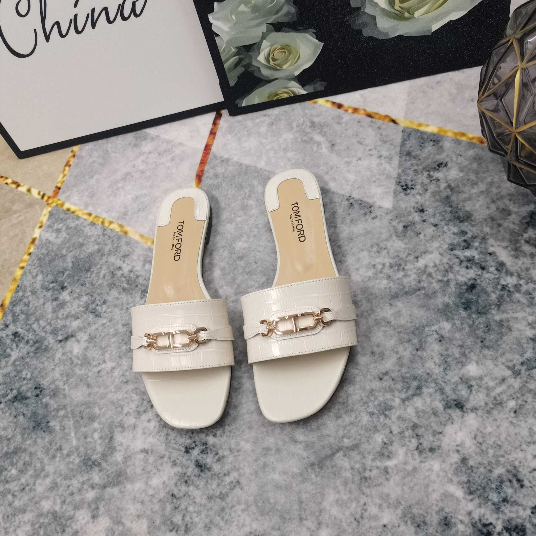 Tom Ford Whitney Slides - EUR FASHION