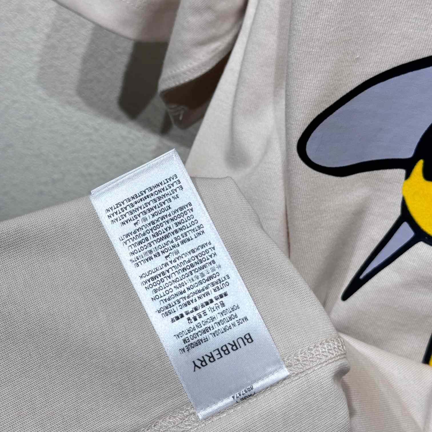 Burberry Bee Cotton T-shirt - EUR FASHION