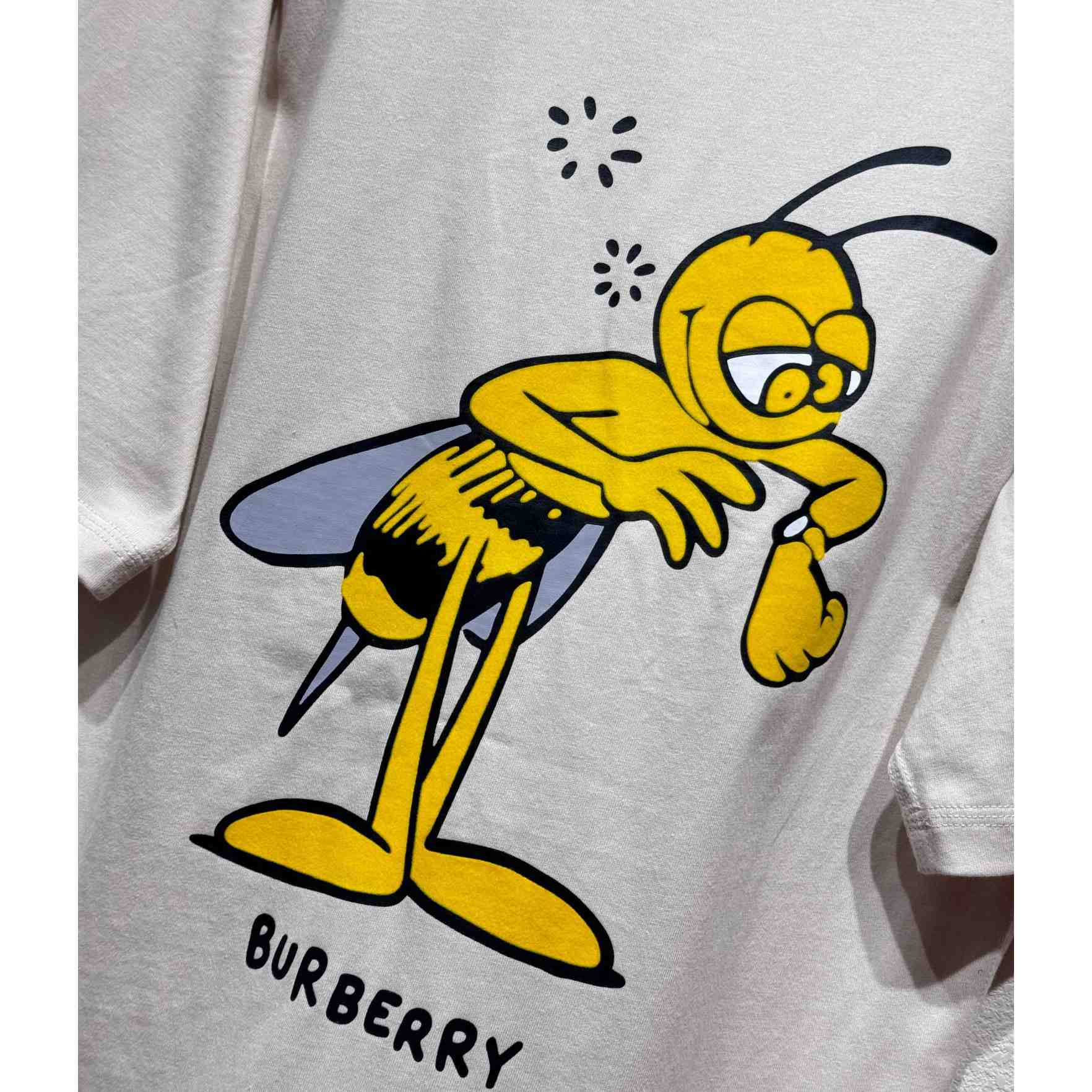 Burberry Bee Cotton T-shirt - EUR FASHION