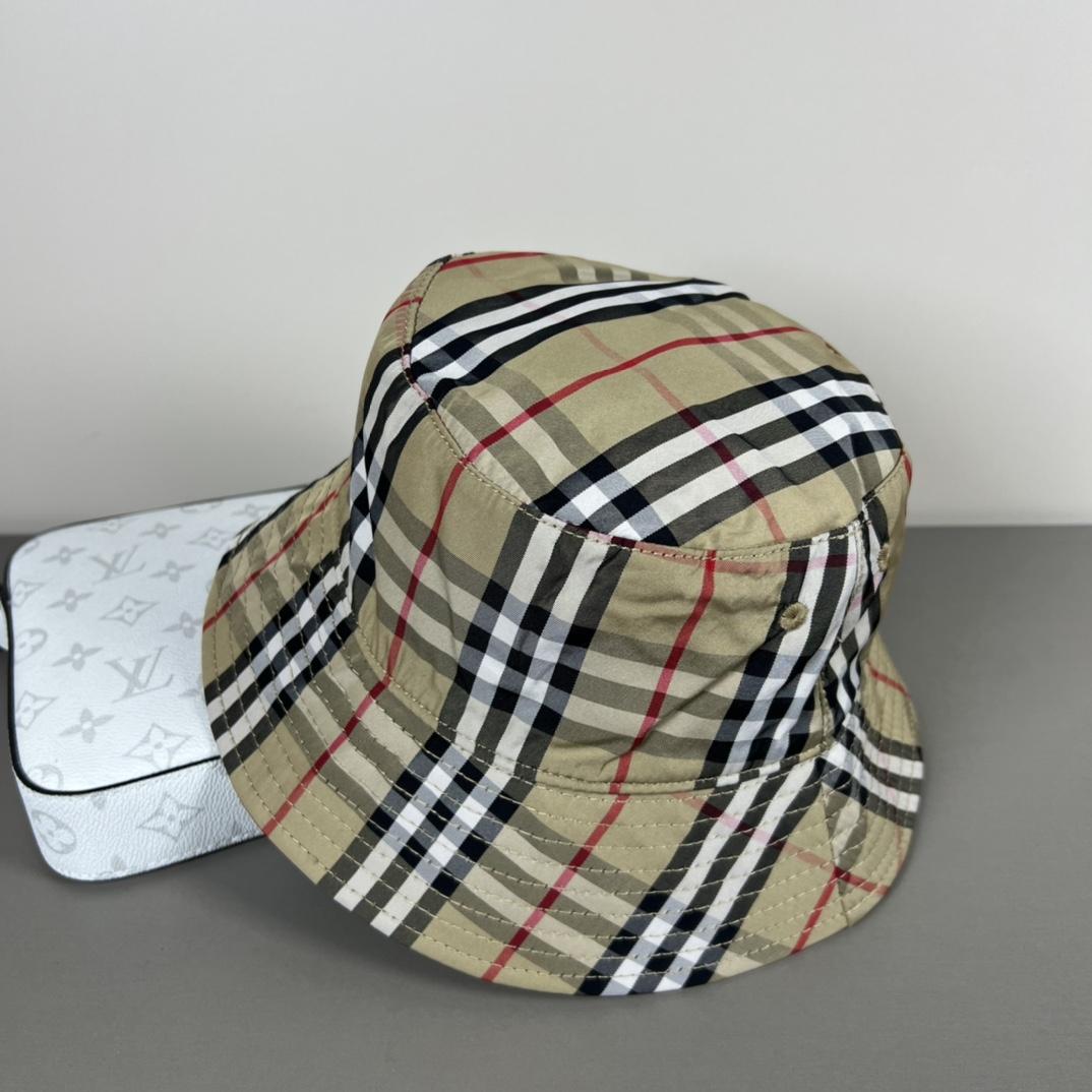 Burberry Check Bucket Hat - EUR FASHION