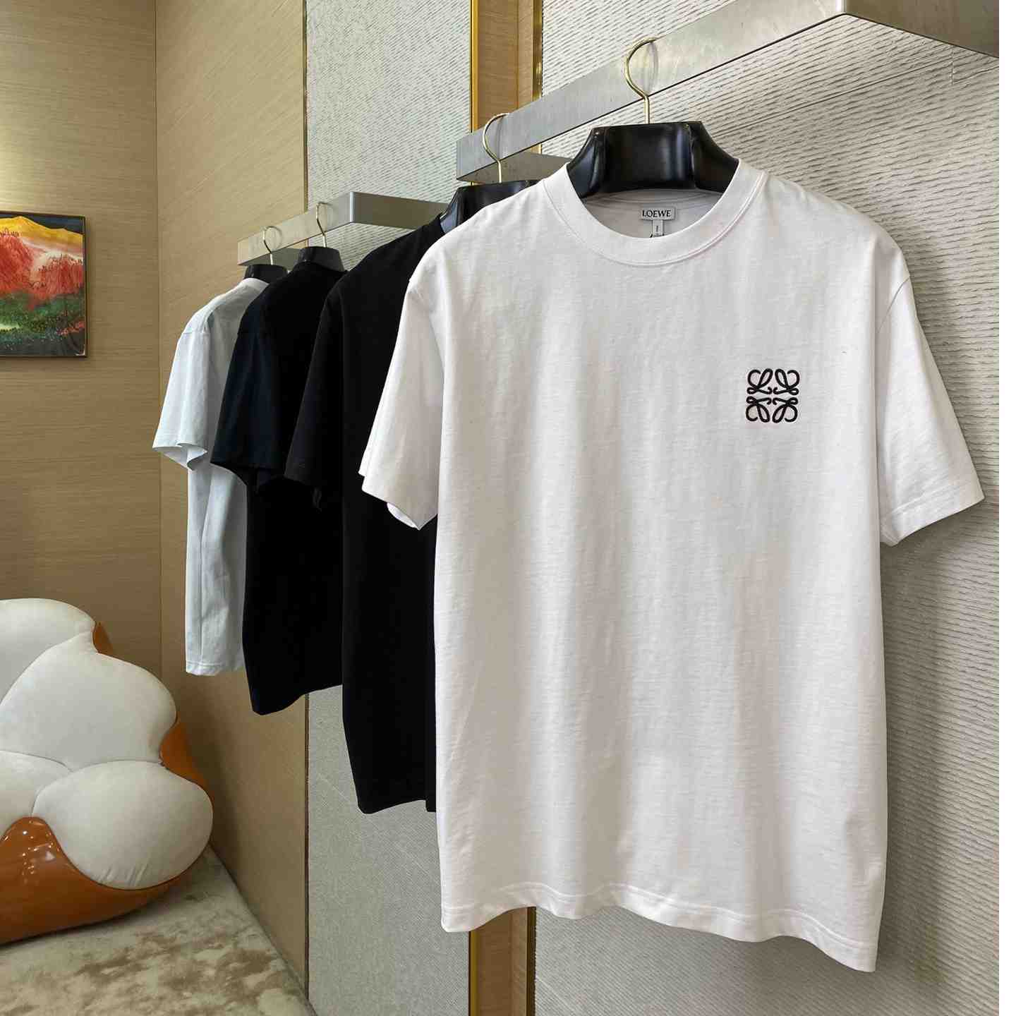 Loewe Regular Fit T-shirt In Cotton - EUR FASHION