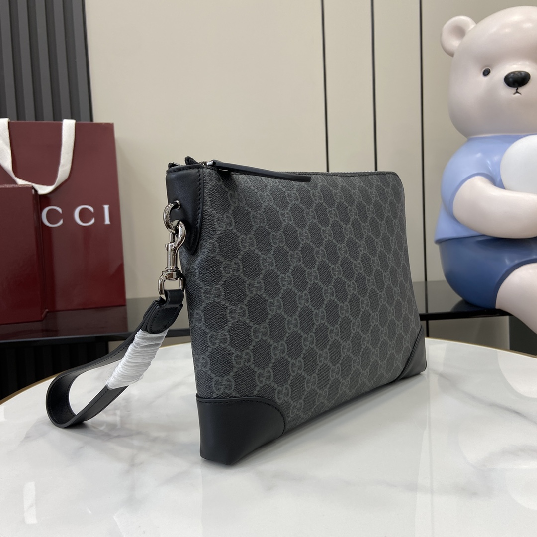 Gucci GG Emblem Small Business Case - EUR FASHION
