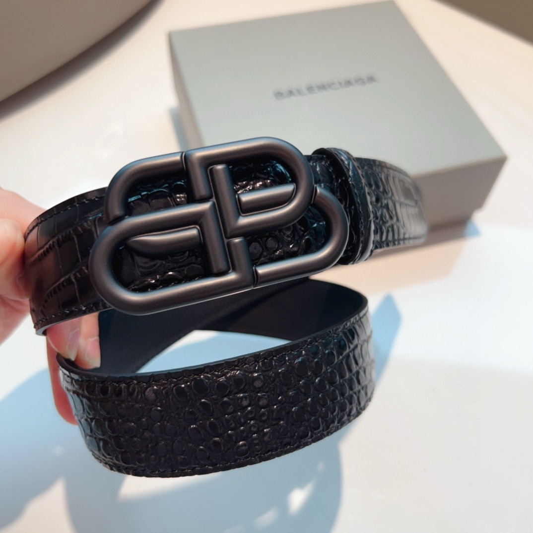 Balenciaga Leather Belt - EUR FASHION
