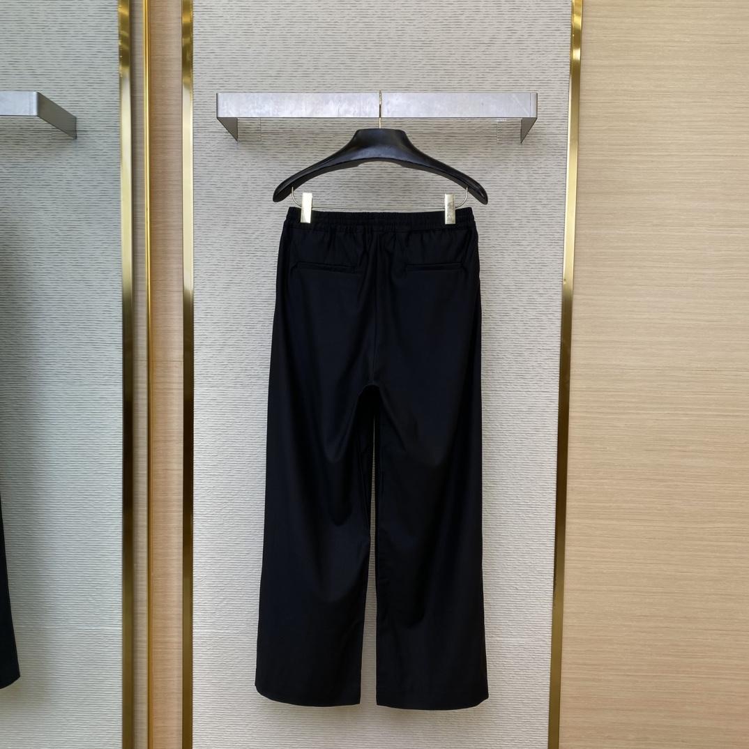 Louis Vuitton Drawstring Wool Pants  1AGJIW - EUR FASHION