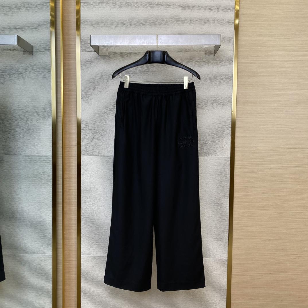 Louis Vuitton Drawstring Wool Pants  1AGJIW - EUR FASHION