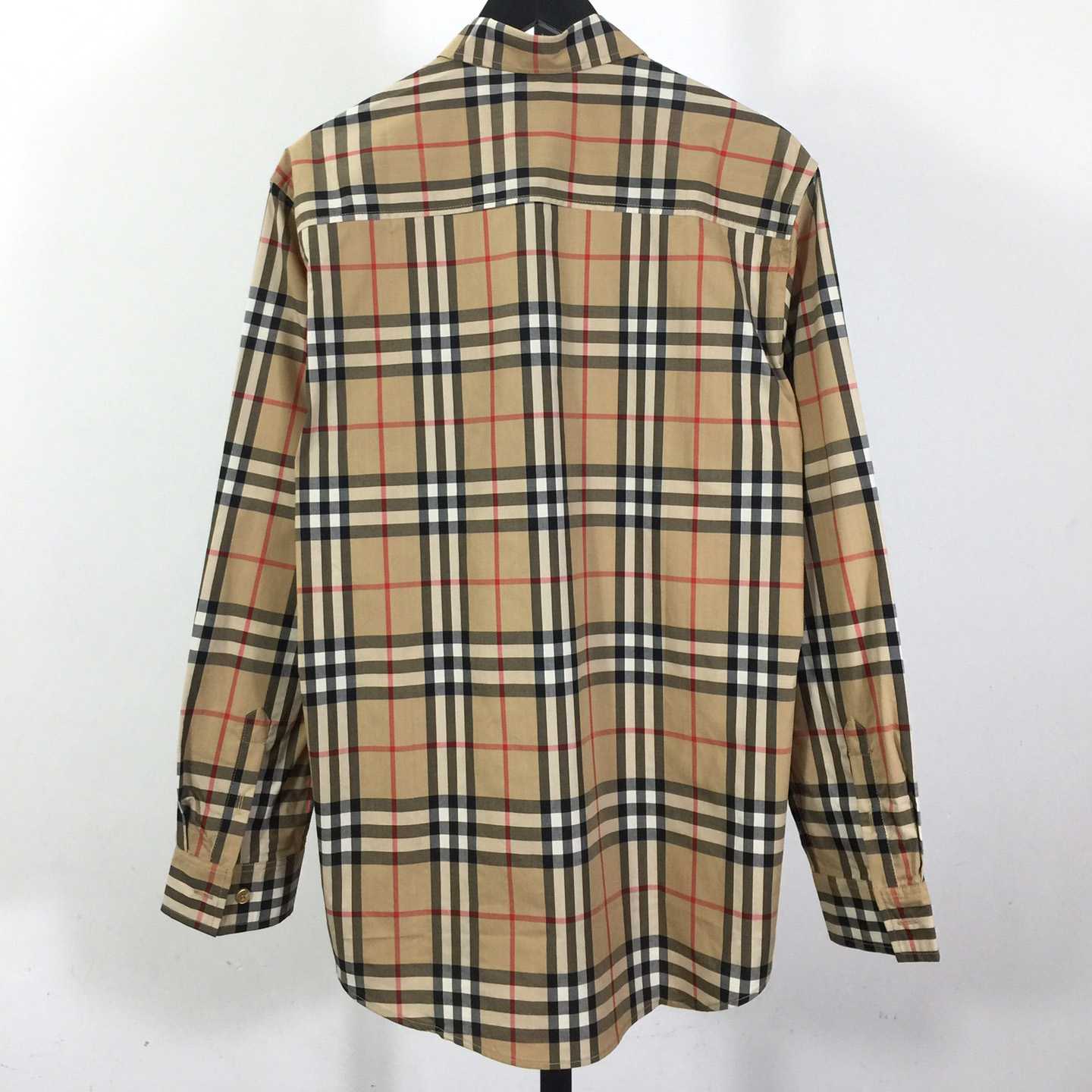 Burberry Check Cotton Shirt - EUR FASHION