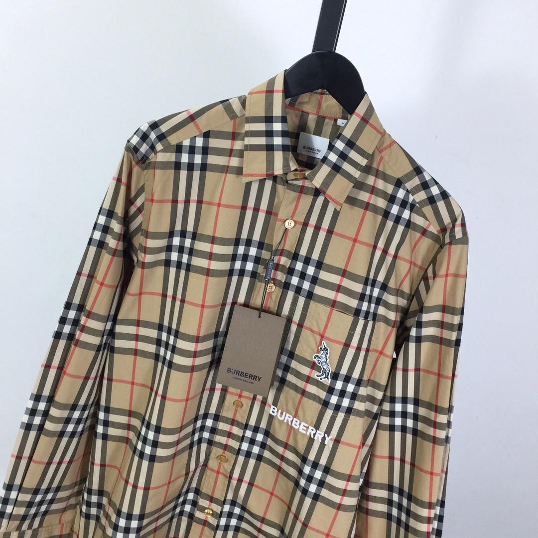Burberry Check Cotton Shirt - EUR FASHION