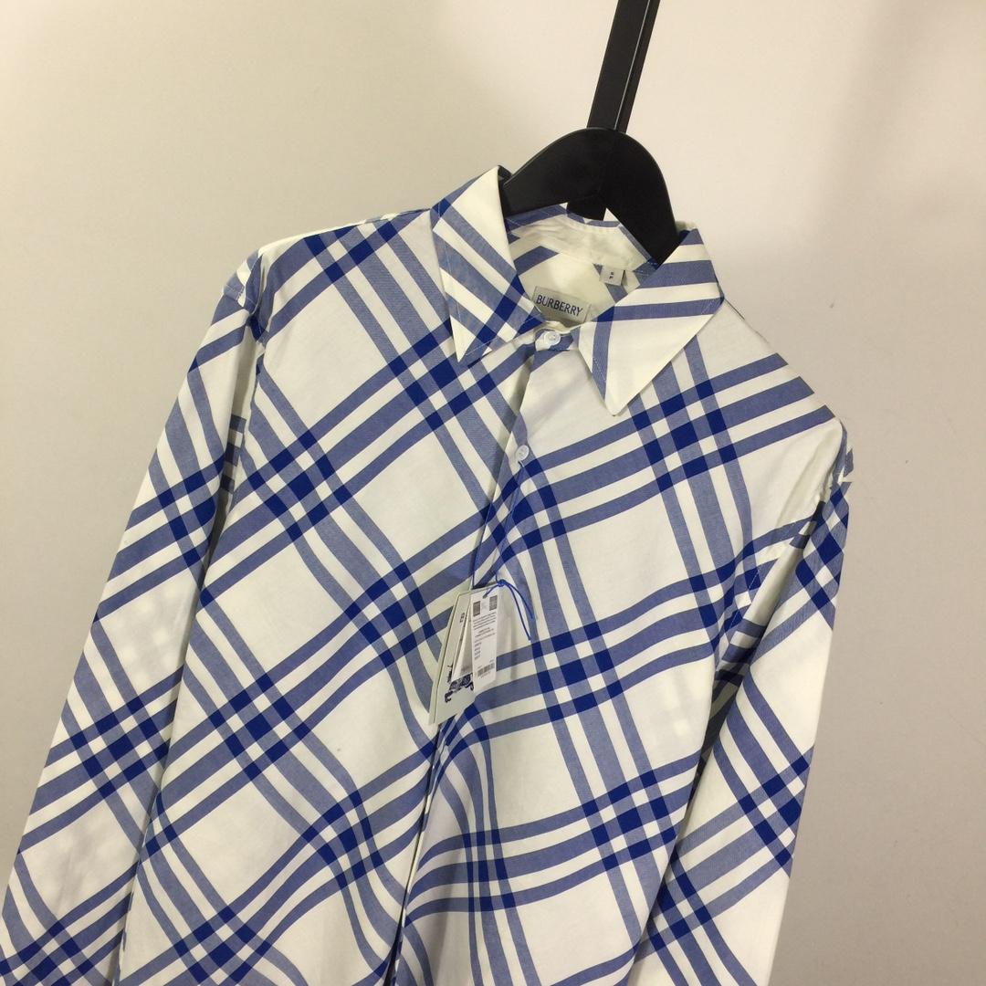 Burberry Check Cotton Shirt - EUR FASHION