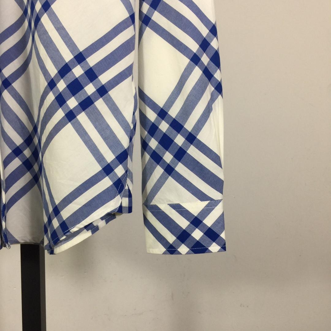 Burberry Check Cotton Shirt - EUR FASHION
