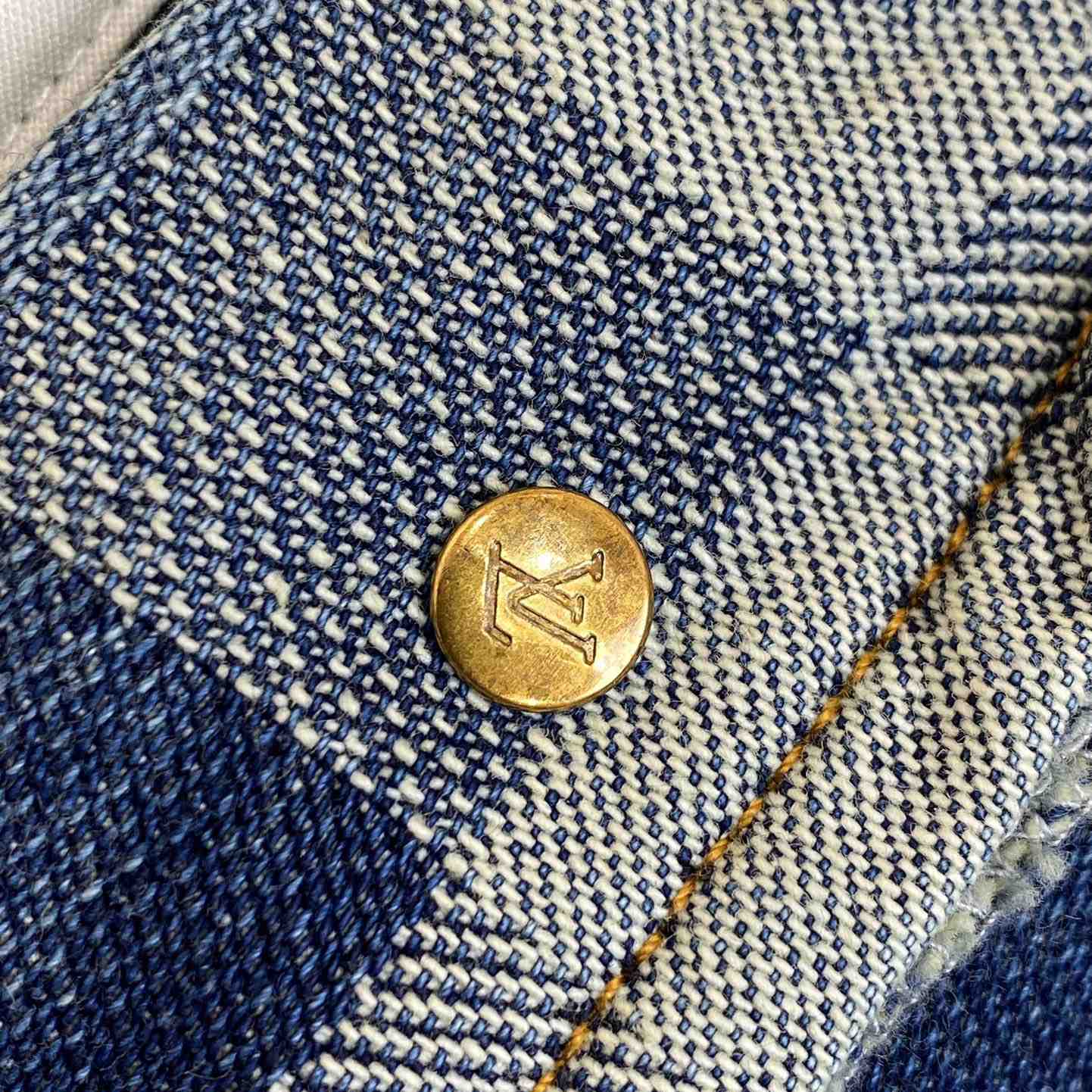 Louis Vuitton Damier Denim Pants - EUR FASHION
