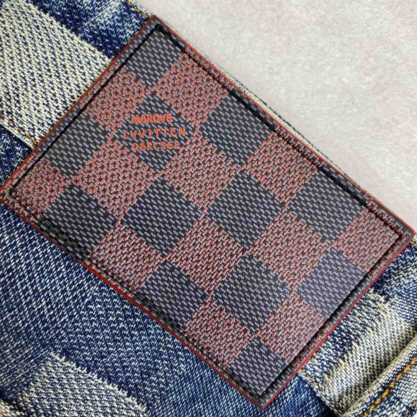 Louis Vuitton Damier Denim Pants - EUR FASHION