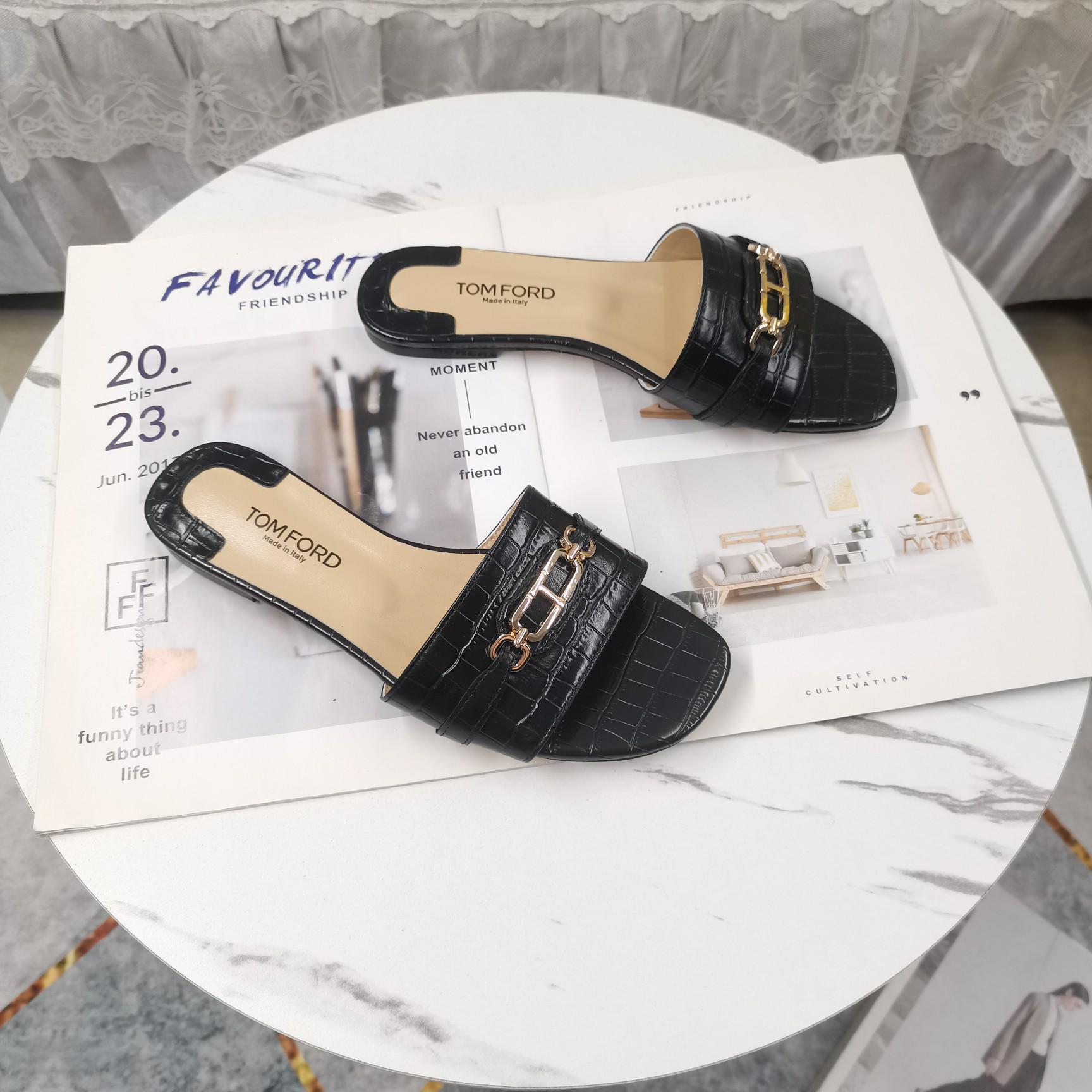 Tom Ford Whitney Slides - EUR FASHION