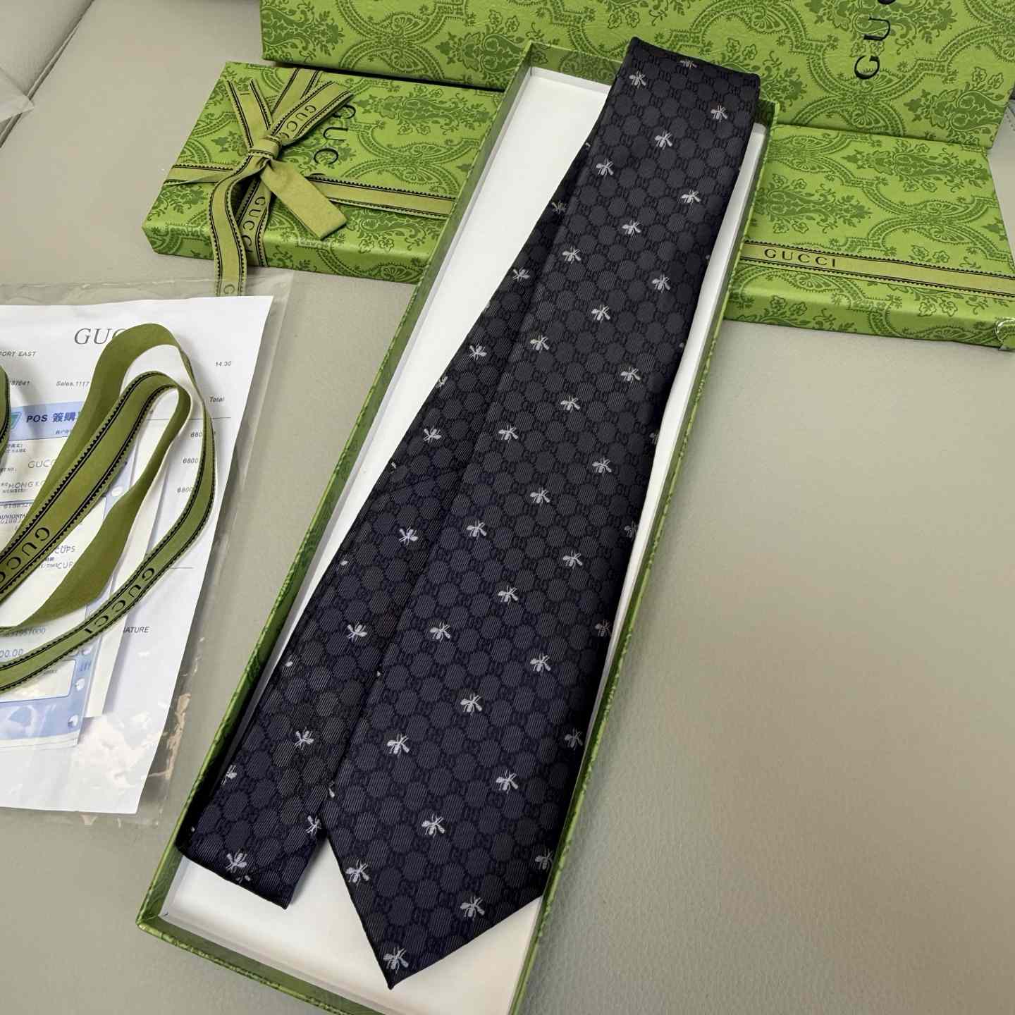 Gucci Silk Jacquard Tie - EUR FASHION
