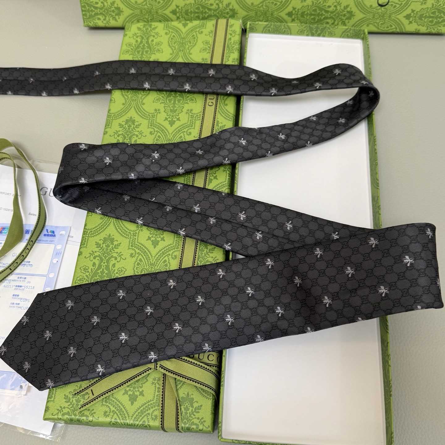 Gucci Silk Jacquard Tie - EUR FASHION