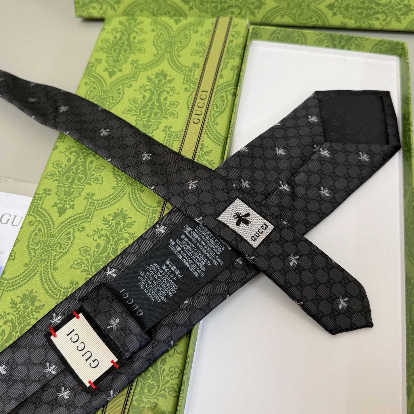 Gucci Silk Jacquard Tie - EUR FASHION