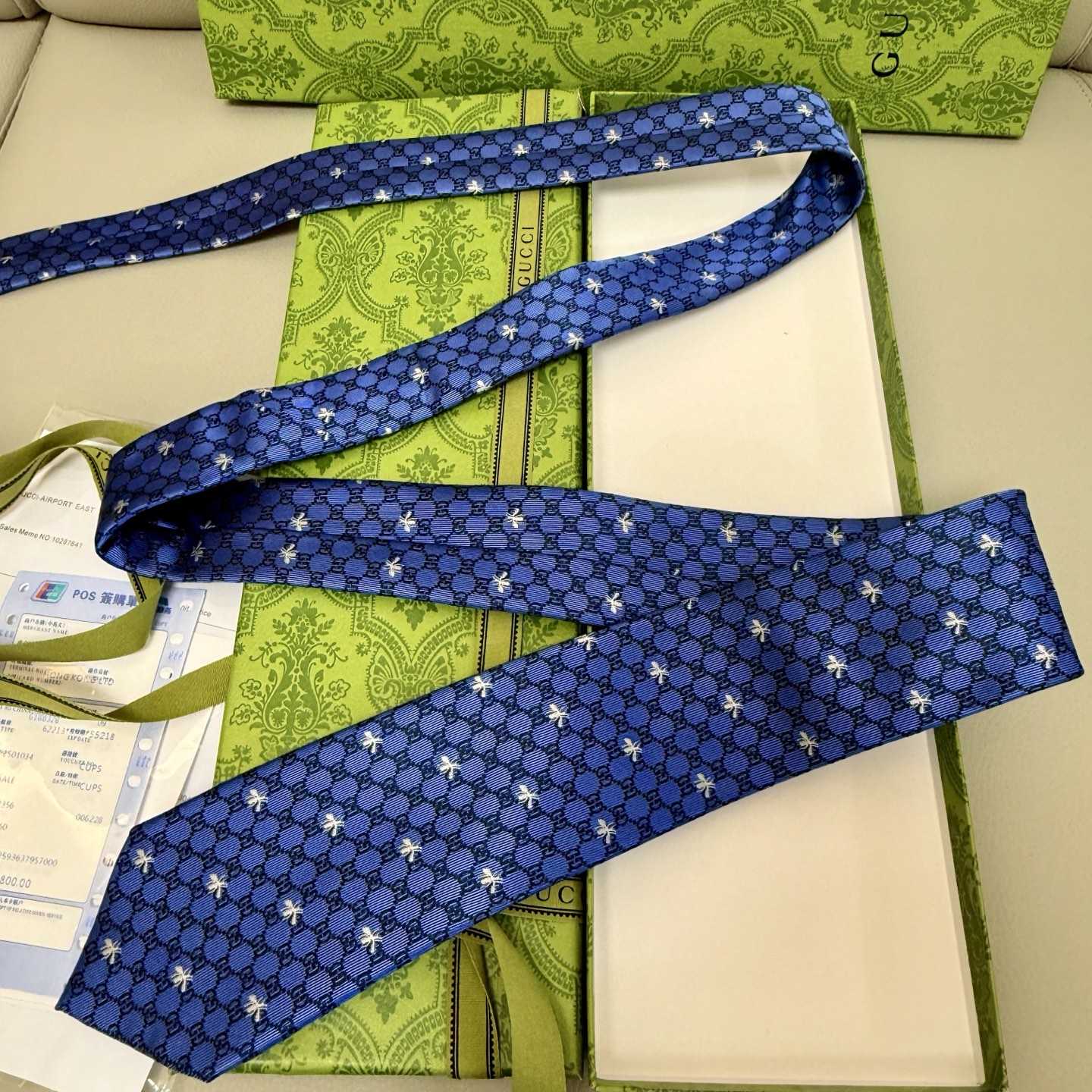 Gucci Silk Jacquard Tie - EUR FASHION