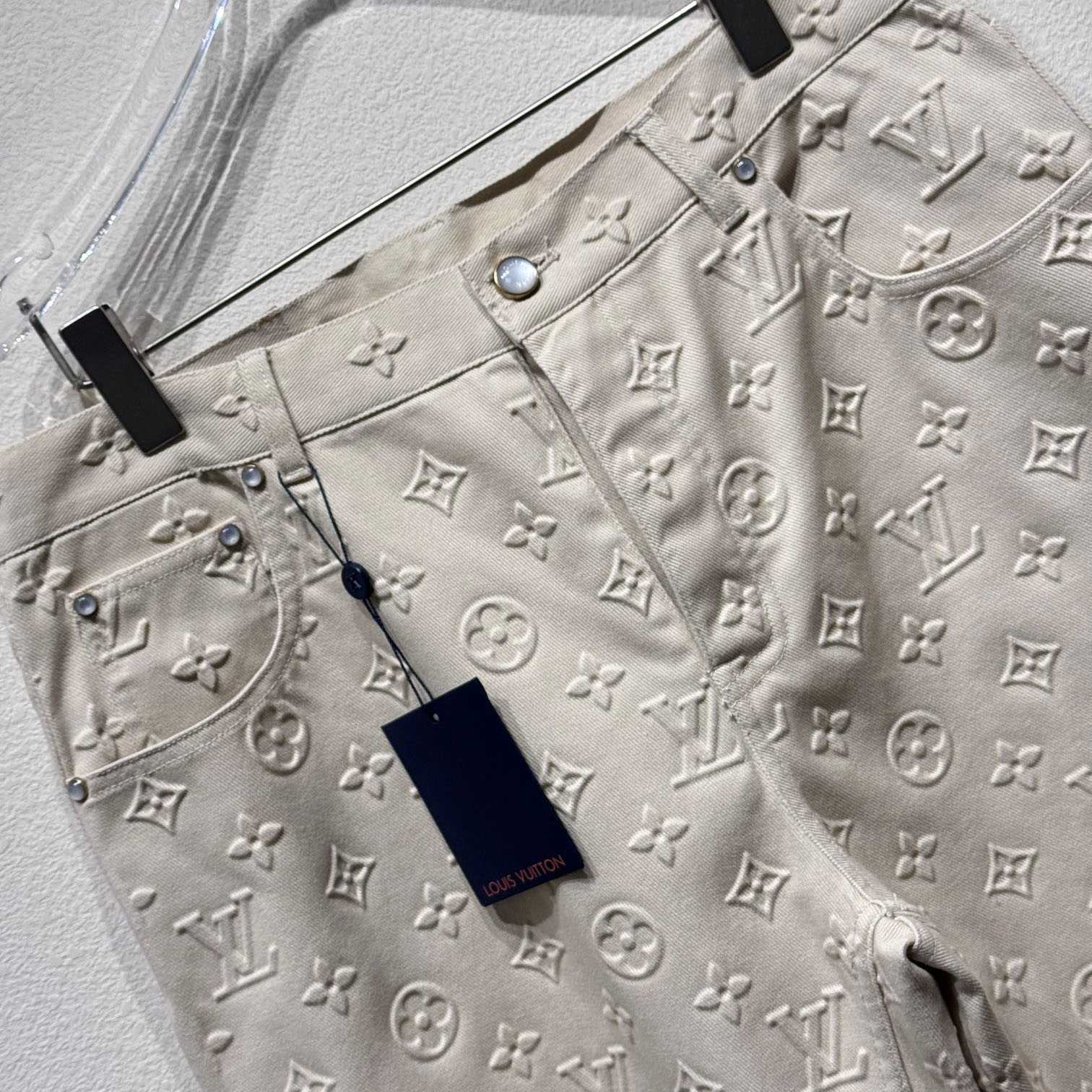 Louis Vuitton Monogram Embossed Skate Pants    - EUR FASHION