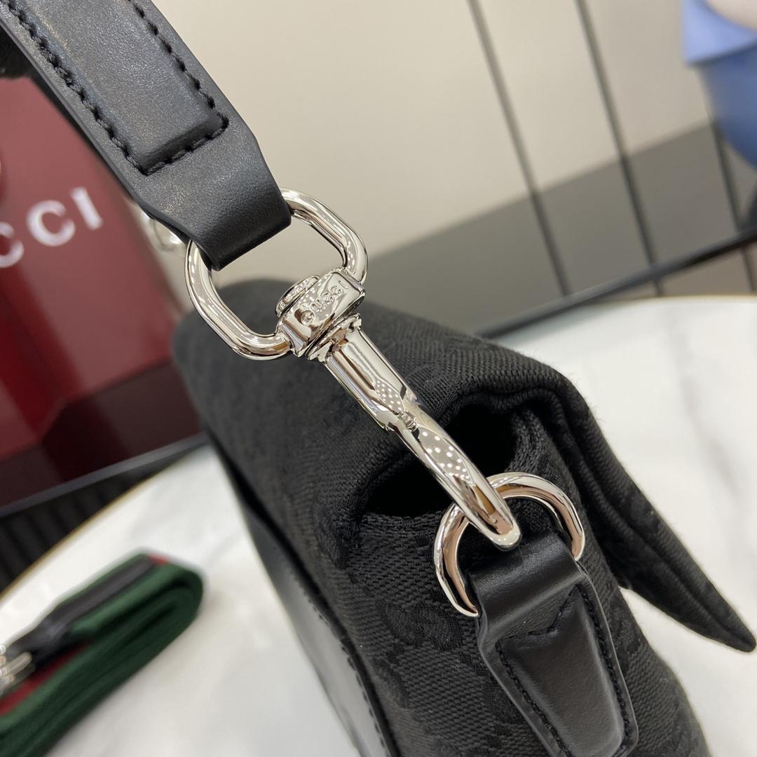 Gucci Small GG Crossbody Bag With Web - EUR FASHION