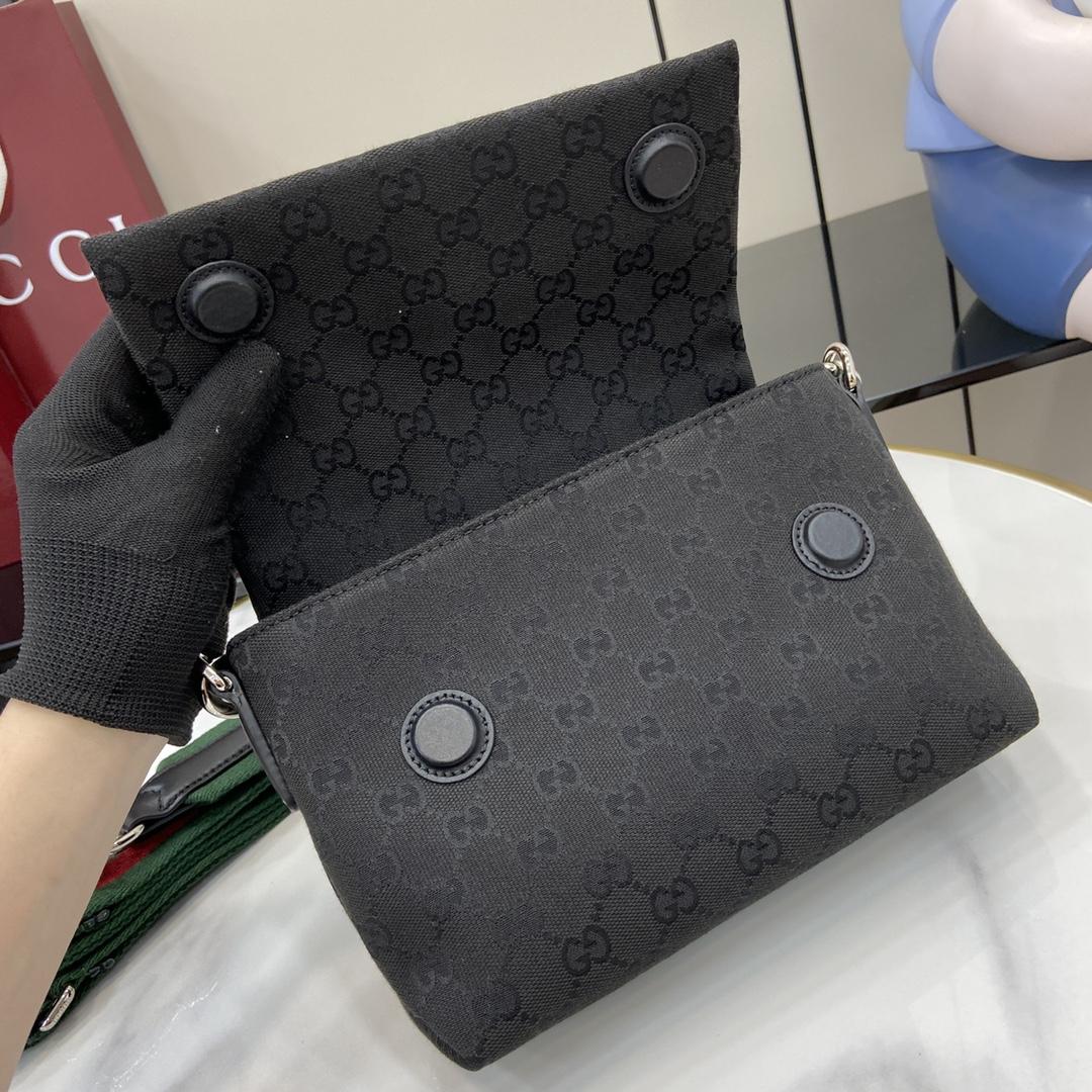 Gucci Small GG Crossbody Bag With Web - EUR FASHION