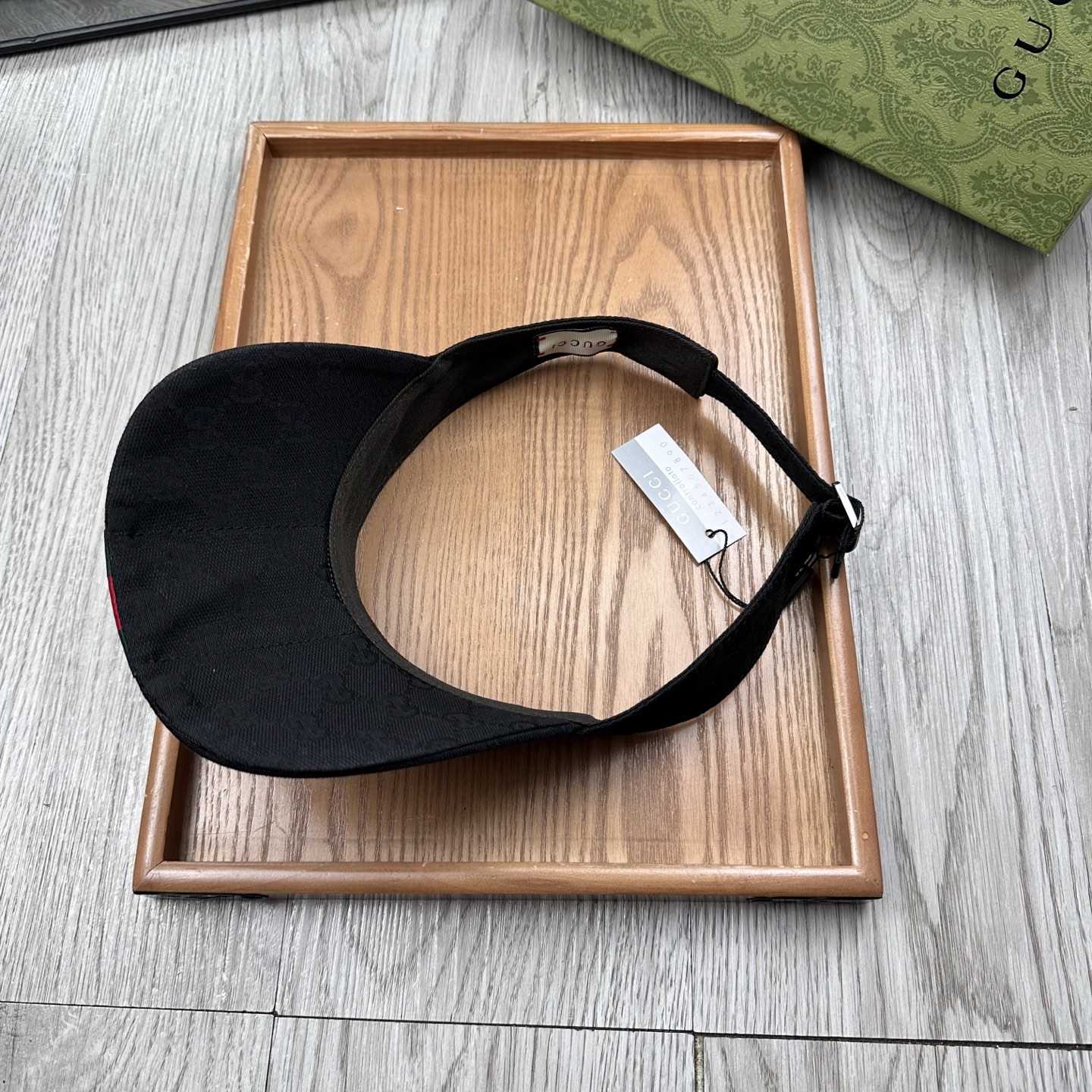 Gucci Original GG Canvas Visor With Web - EUR FASHION