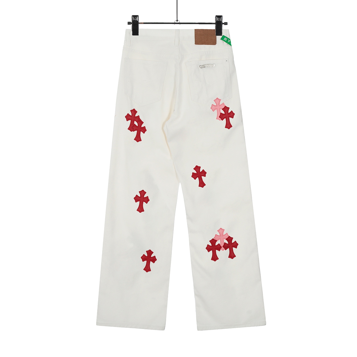 Chrome Hearts Cross Patch Jeans - EUR FASHION