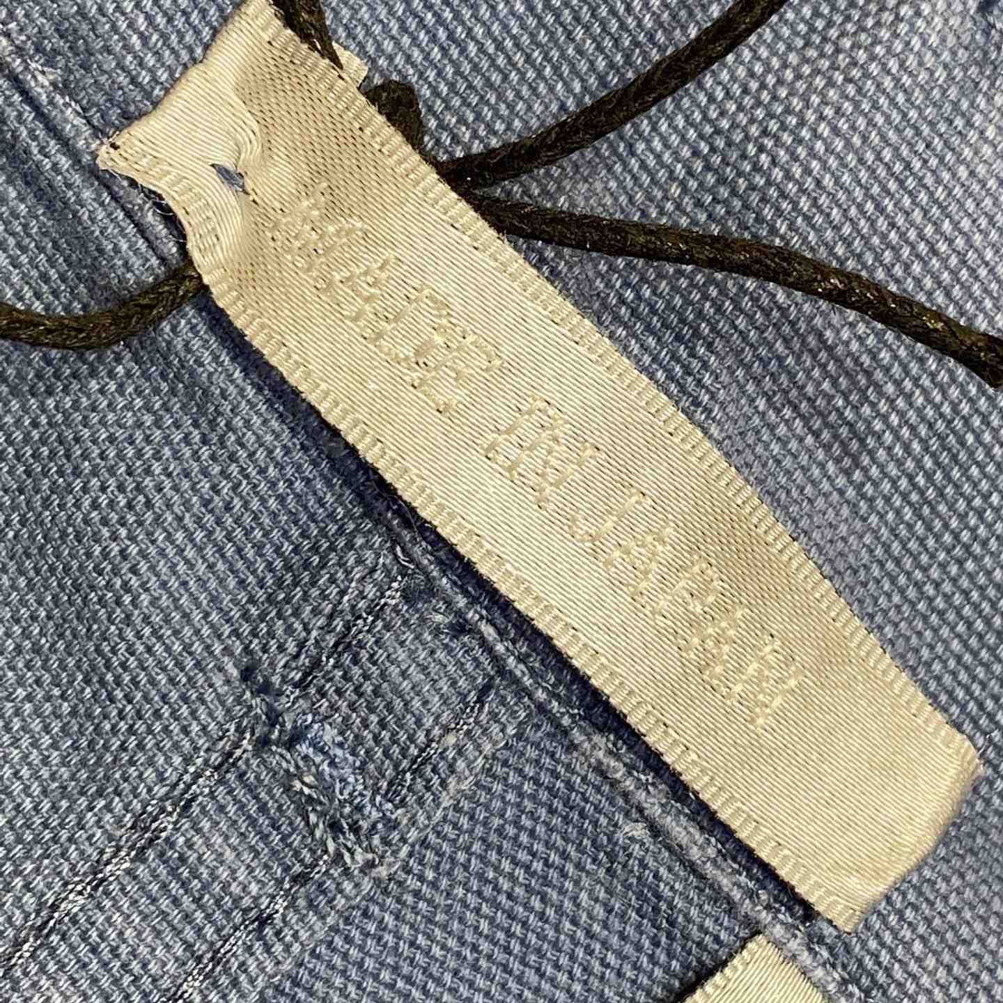 Christian Dior Couture Carpenter Shorts Blue Cotton Denim  - EUR FASHION