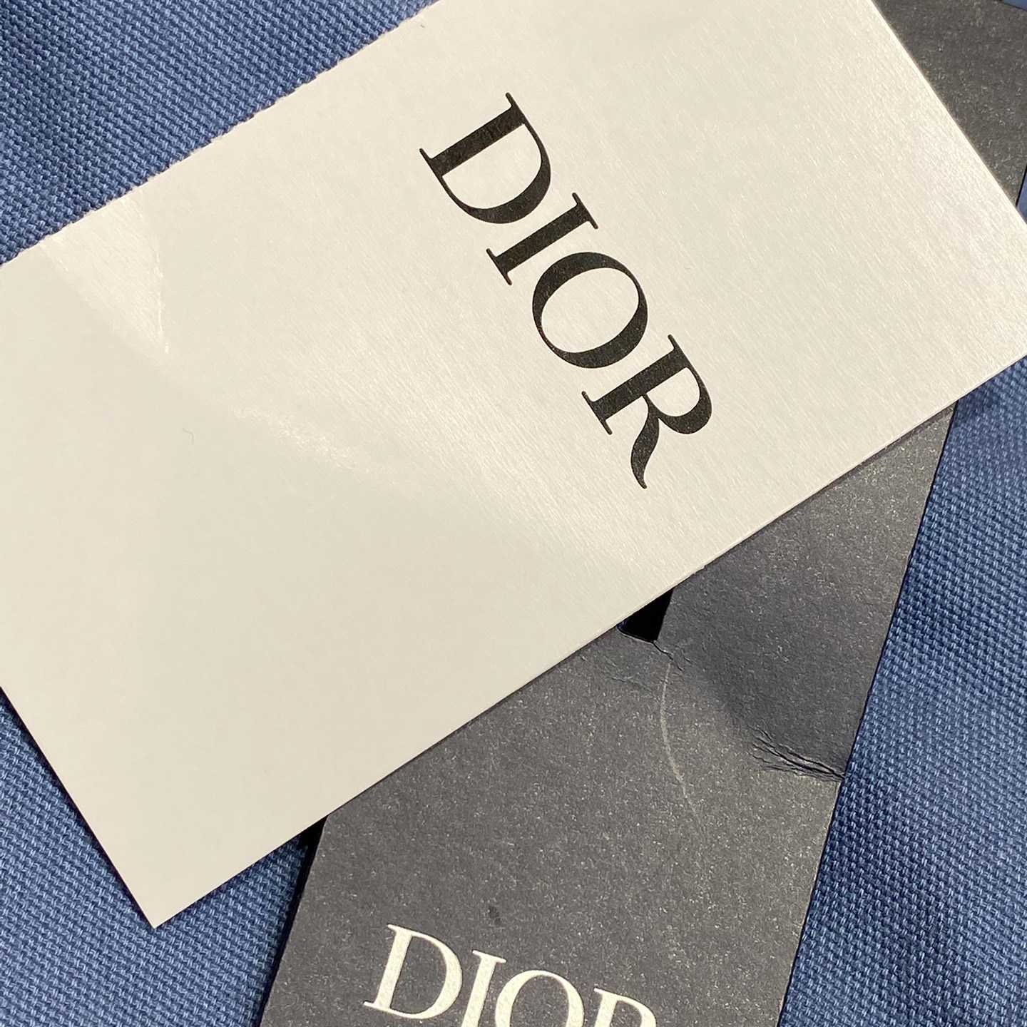 Christian Dior Couture Carpenter Shorts Blue Cotton Denim  - EUR FASHION